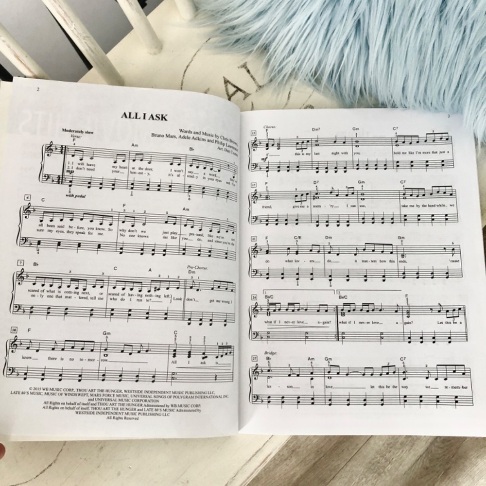 Easy Piano, 2016,‎ Greatest Pop And Movie Hits, Piano Book, 108 Pages - Picture 9 of 9